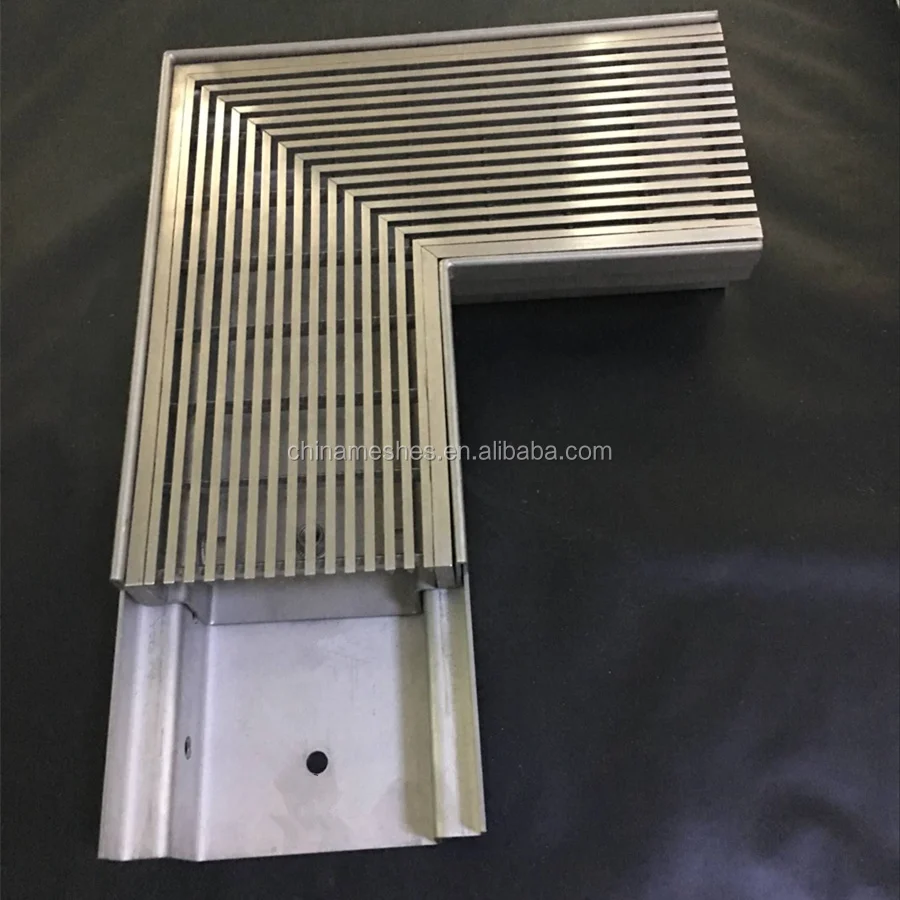 Material Stainless Steel 316 Linear Drain Grills
