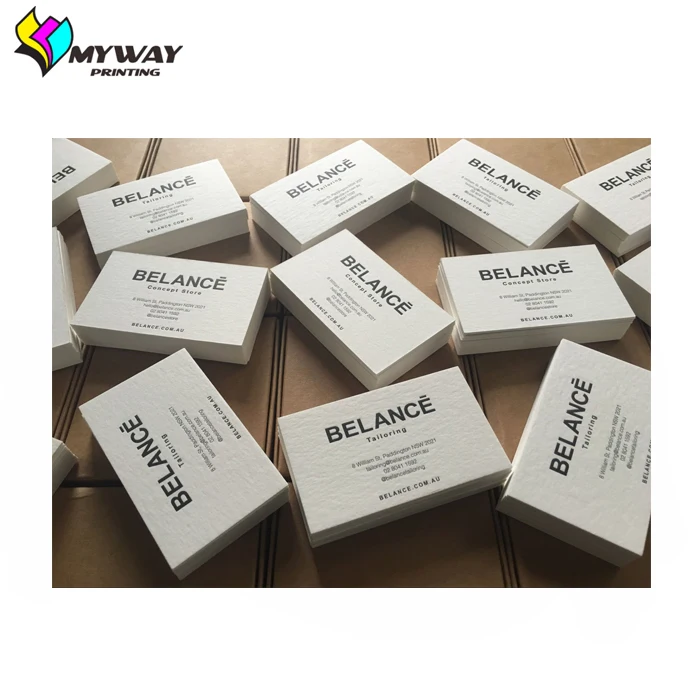 Professional namecard printing with cotton paper