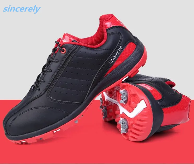 
wholesale OEM spike golf man shoes 