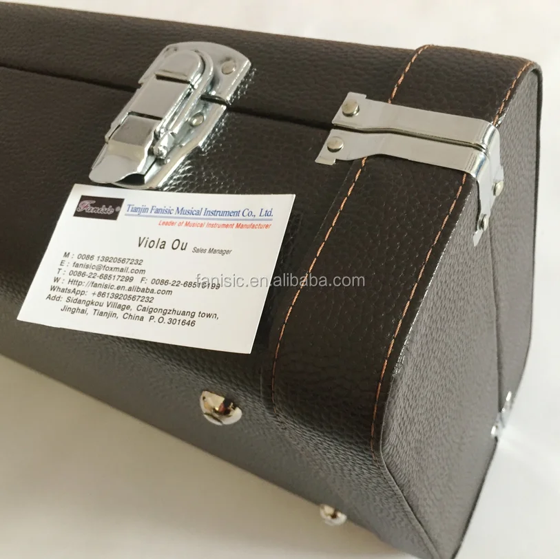 Leather Alto saxophone case