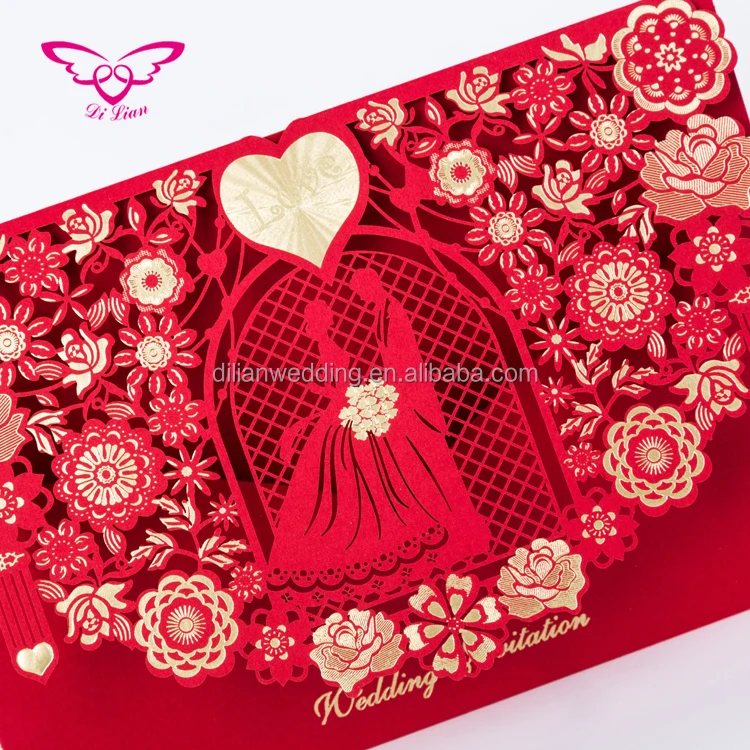 God color laser cut ideal products cards wedding