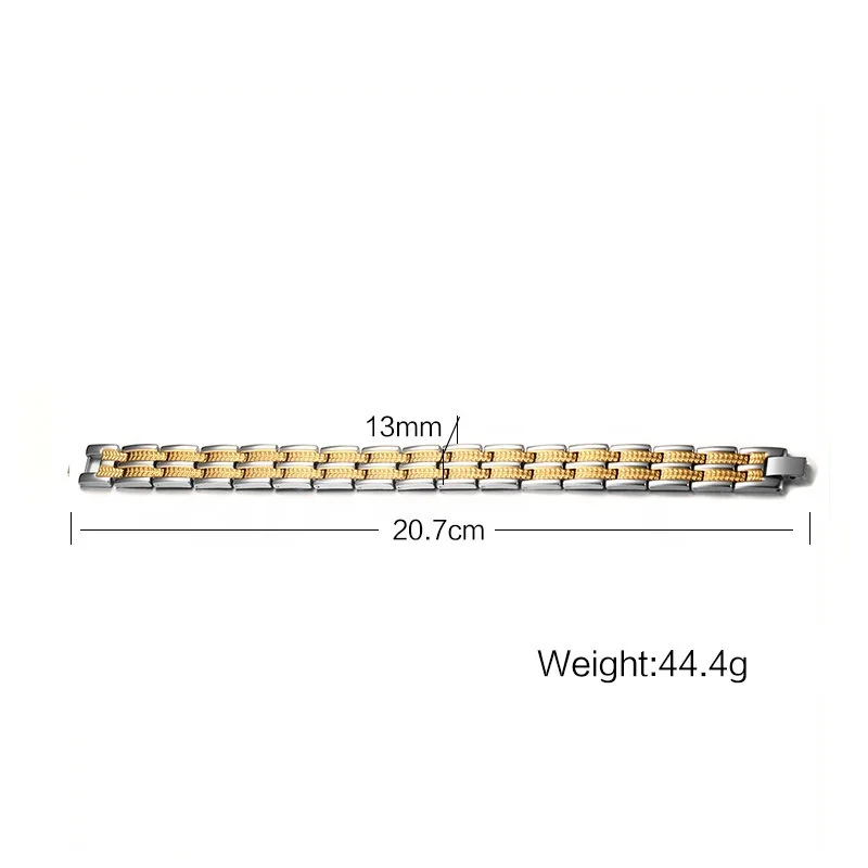 Fashionable and original design magnetic energy power germanium bracelet