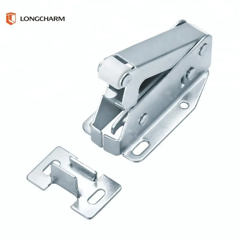 Iron cabinet door catcher types push roller latch