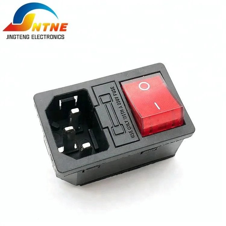 10A 250V AC Sockets Plug AC-14-F16 IEC Input Universal EU AU UK Copper CE