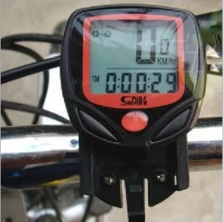 Wire Bike stopwatch Bicycle Cycling Sports Computer Odometer Speedmeter Waterproof