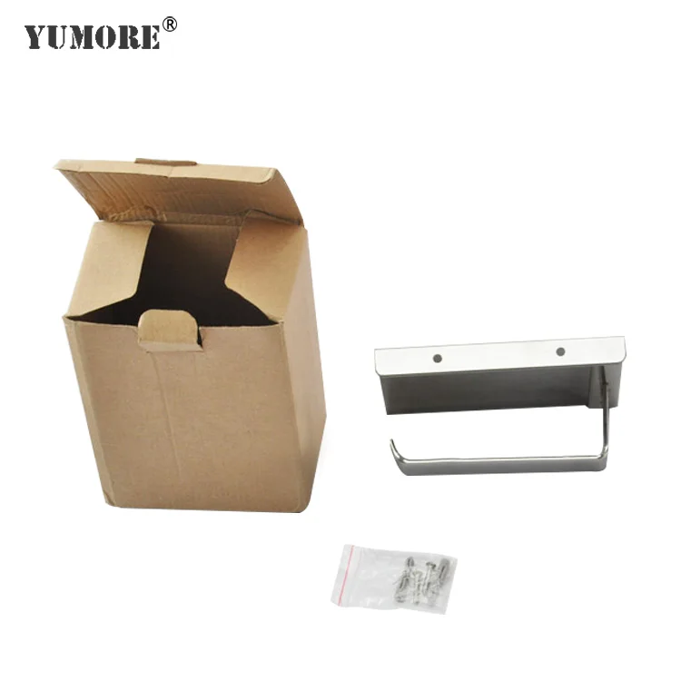 Residential home bathroom table top standing portable cool toilet tissue paper holder dispenser
