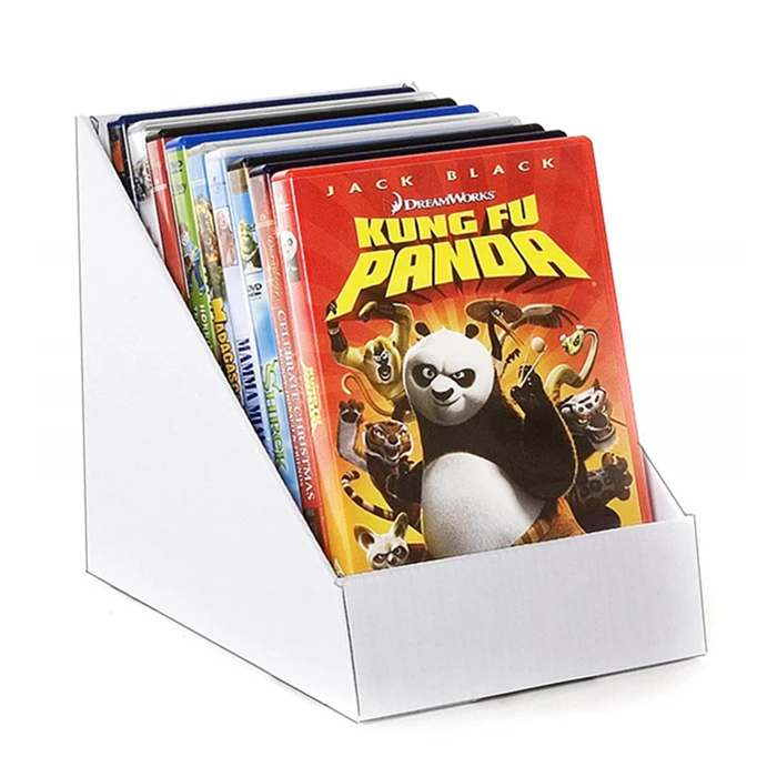 2024 New Free Custom Design Cheaper High Quality Promotion Recyclable Cardboard Dvd Stand