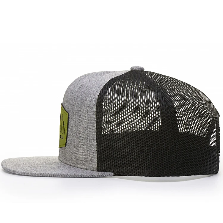Design your own snapback, wholesale mesh trucker snapback hat cap