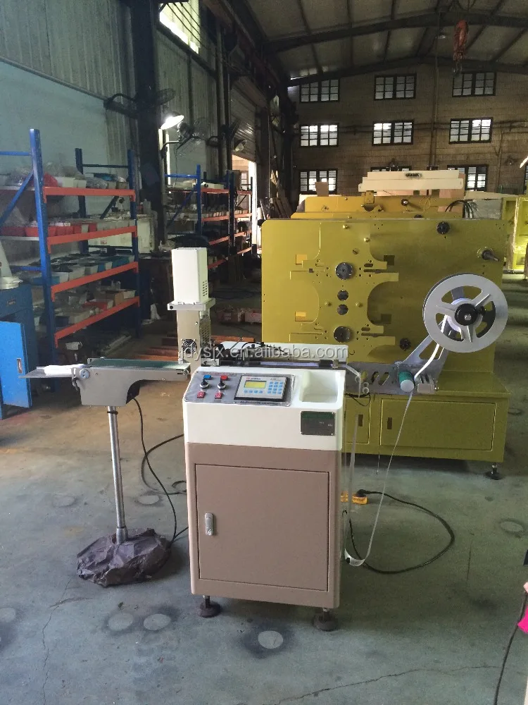 JC-3080 Jingda Super Fast Ultrasonic Label Cutting Machine for Polyester Satin Ribbon and Garment Wash Care Labels