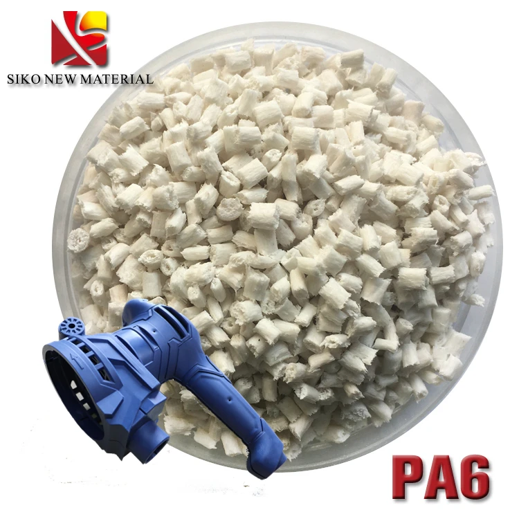 Нейлон PA6 смолы pa6 gf50 черные пластиковые гранулы