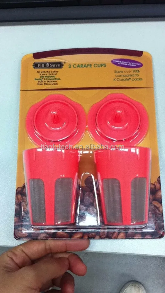 Reusable k-carafe Woven mesh compatible with keuring 1.0&2.0