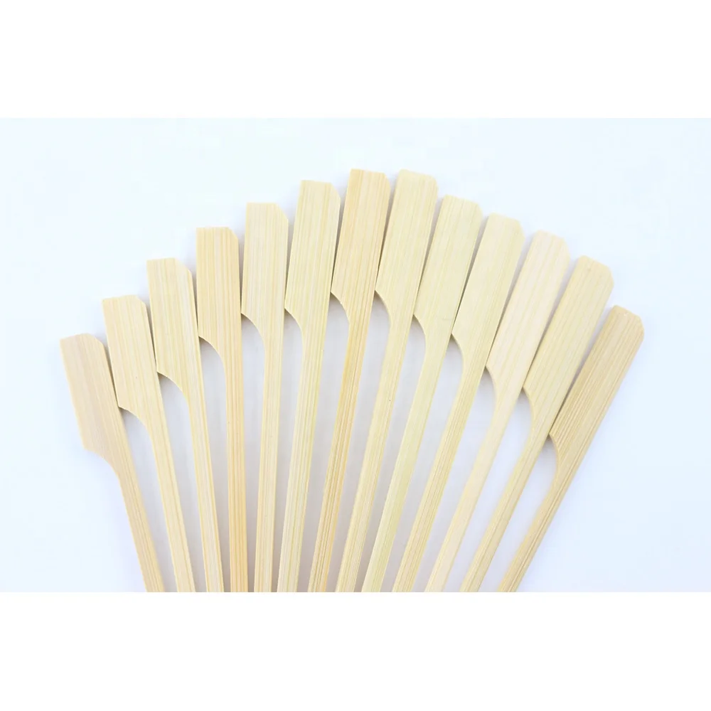 Disposable natural bamboo bbq wooden barbeque kebab skewer maker