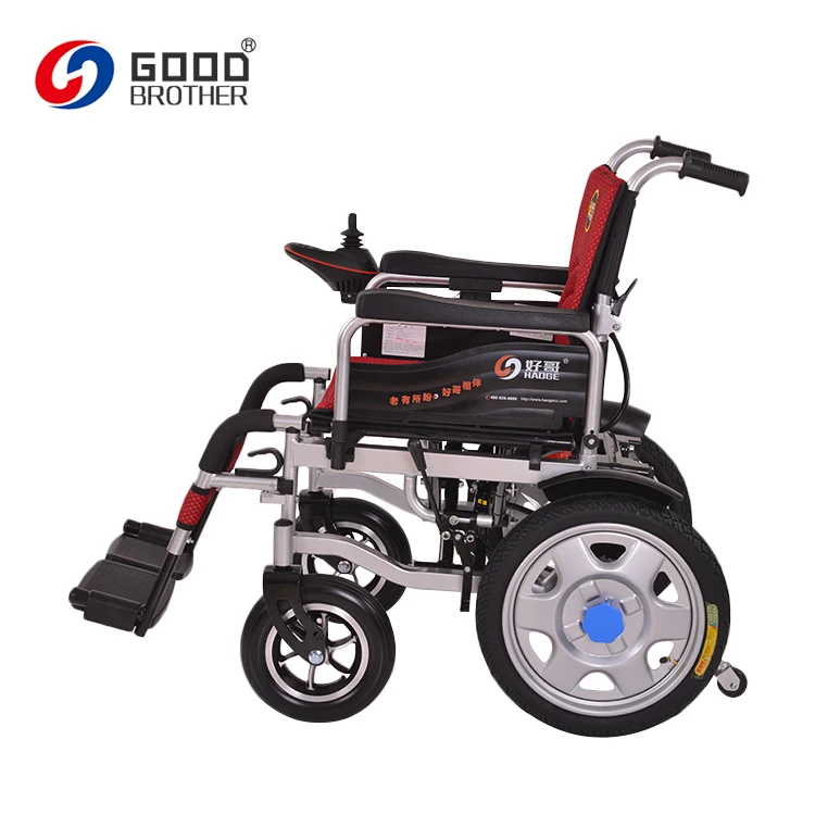 best seller CE approved light weight Comfortable Intelligent controller diy 250w Double motor electric wheel chair