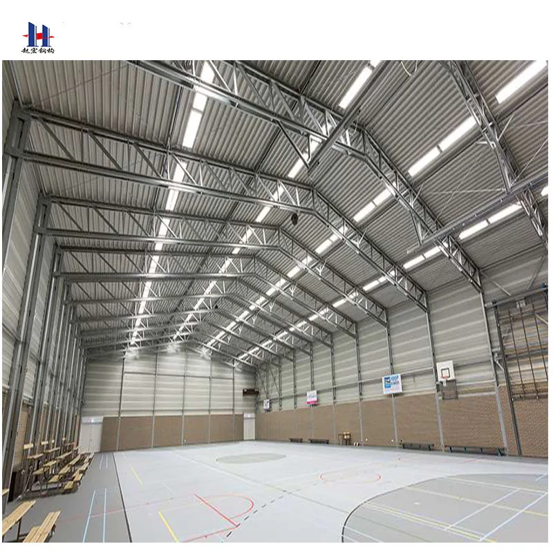 Fast construction galvanized  steel structure building for warehouse / workshop / plant
