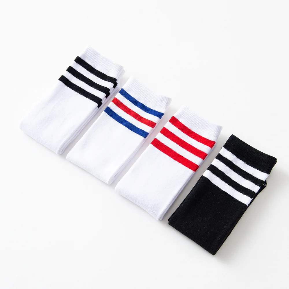 
Hotsale sexy girls with white stripe girl winter kids school socks 