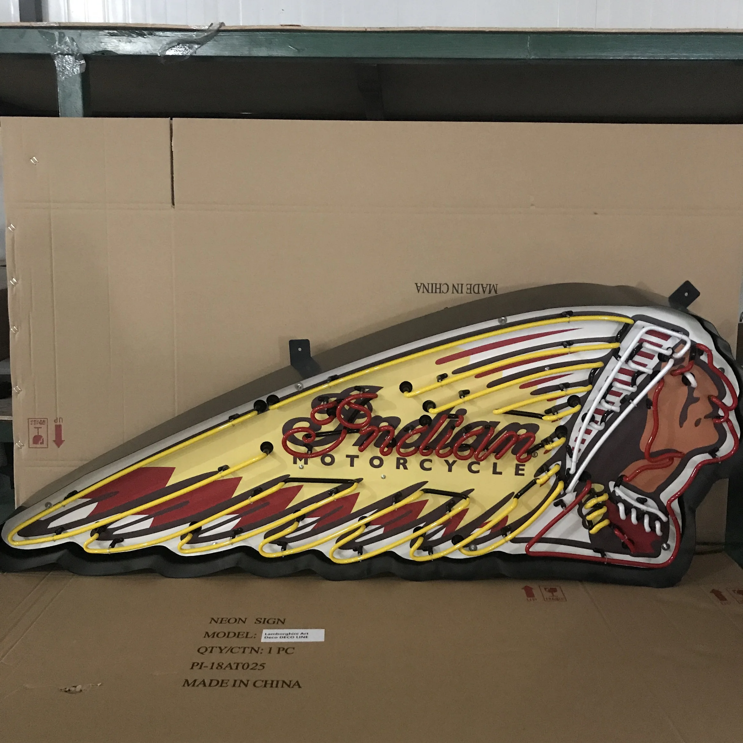 Custom neon sign china factory vintage neon real glass metal can signs LAS VEGAS glass custom logo neon light sign