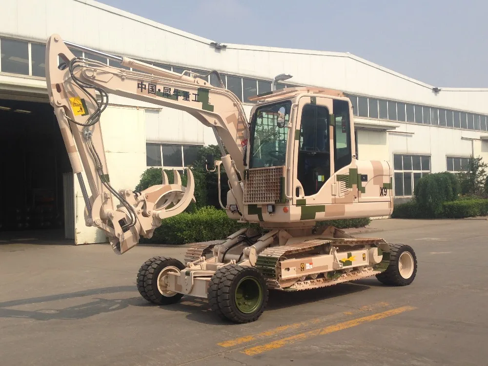 Rhinoceros Hot sale 9ton X9 Wheel crawler excavator with imported Japan Engine