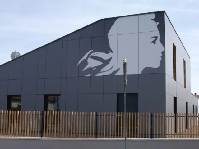 8 mm High Pressure Laminate HPL Exterior Facade Shopping Mall