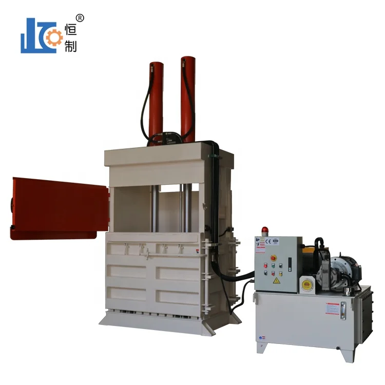
Vertical Hydraulic Double Cylinder Carton Waste Paper Sponge Compress Machine Baler Machine 
