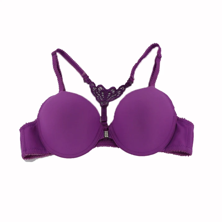 
hot wonderful front closure bra with nice racerback 