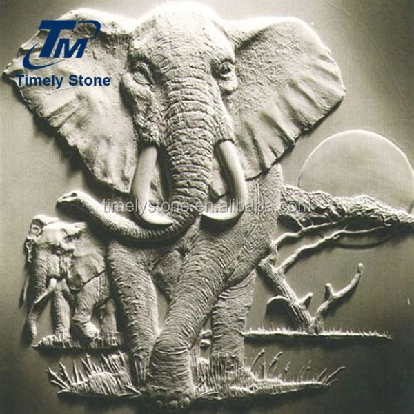 
Stone wall relief sculpture 