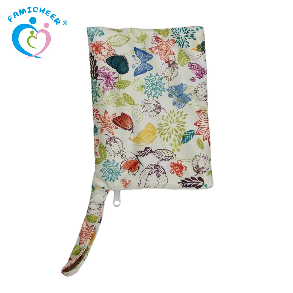 Многоразовые водонепроницаемые гигиенические салфетки для менструальных прокладок, мини влажные сухие пакеты