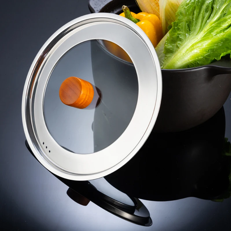 Стеклянная крышка для кастрюль высокого качества