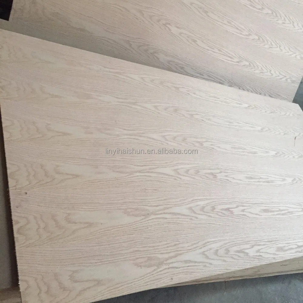 Red Oak wood Veneer for MDF board , plywood, particle board