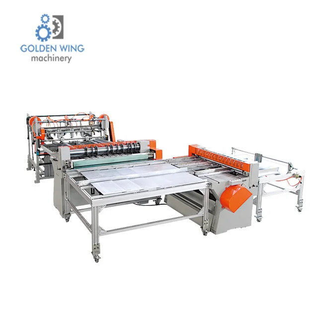 Automatic duplex gang slitter sheet metal cutting machine for round food tin can production line