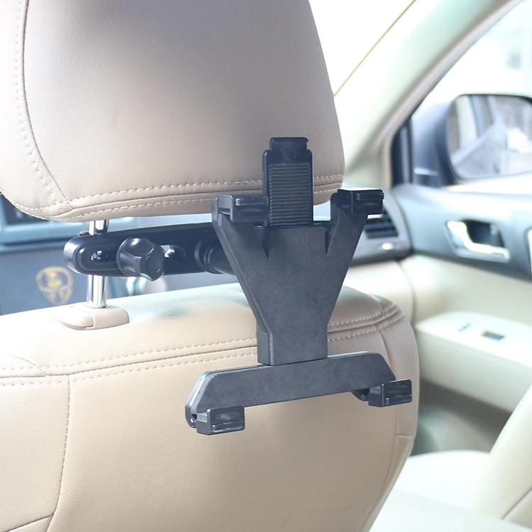 Высококачественный держатель для сотового телефона планшета Регулируемая автомобильная подставка для подголовника Автомобильный держатель для планшета iPad