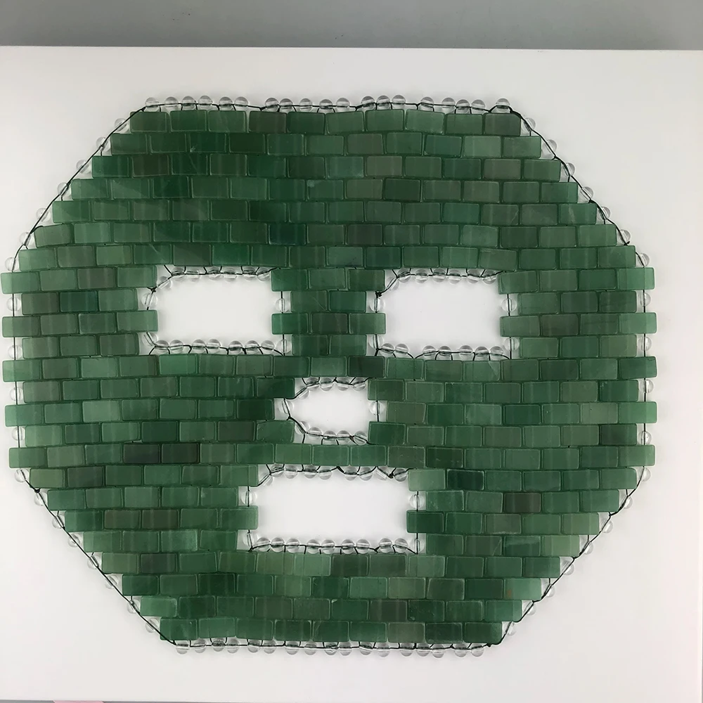 Natural Jade Sleep Mask & Blindfold,Natural Jade Eye Mask,Anti-Aging Hot or Cold Therapy Eye Mask Which is Soomthing Cooling