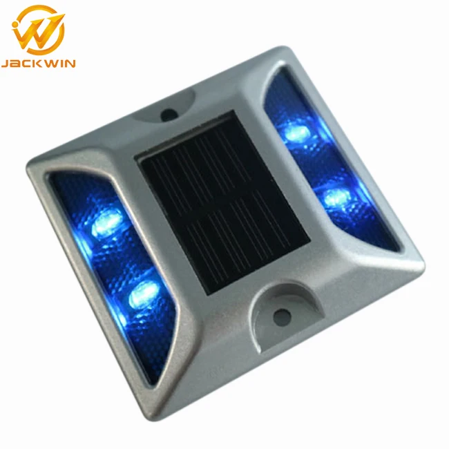 Roadway High Brightness Aluminum Solar Powered Cat Eyes Road Studs