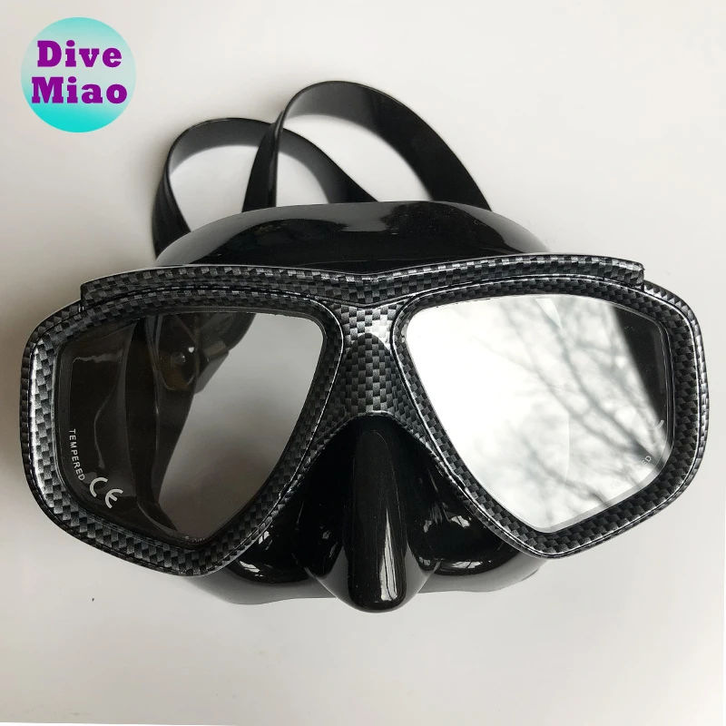 
Diving Mask Silicone Mask Tempereted Glass CAMO Mask For Freediving Snorkelling Spearfishing Frame 