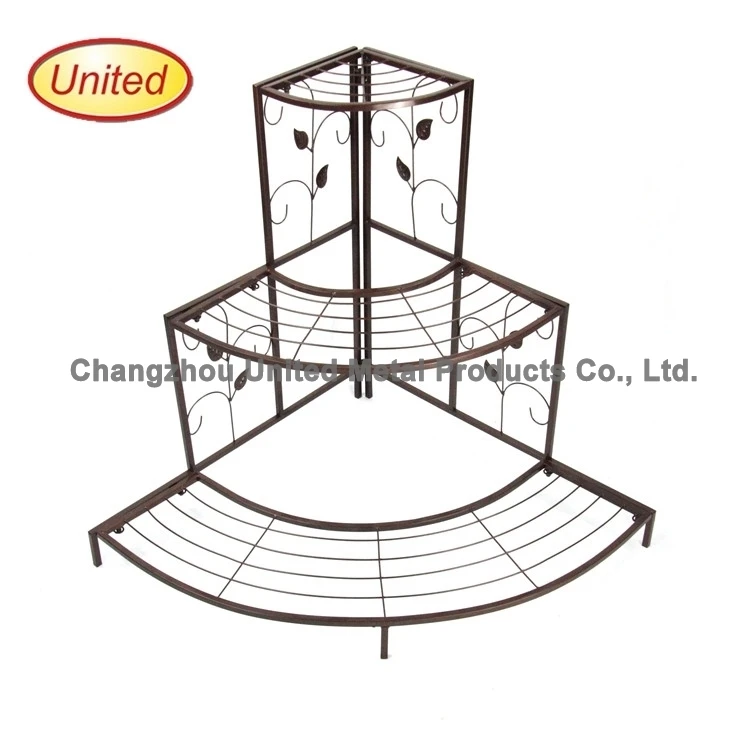 New design ornamental iron plant stands for wholesales