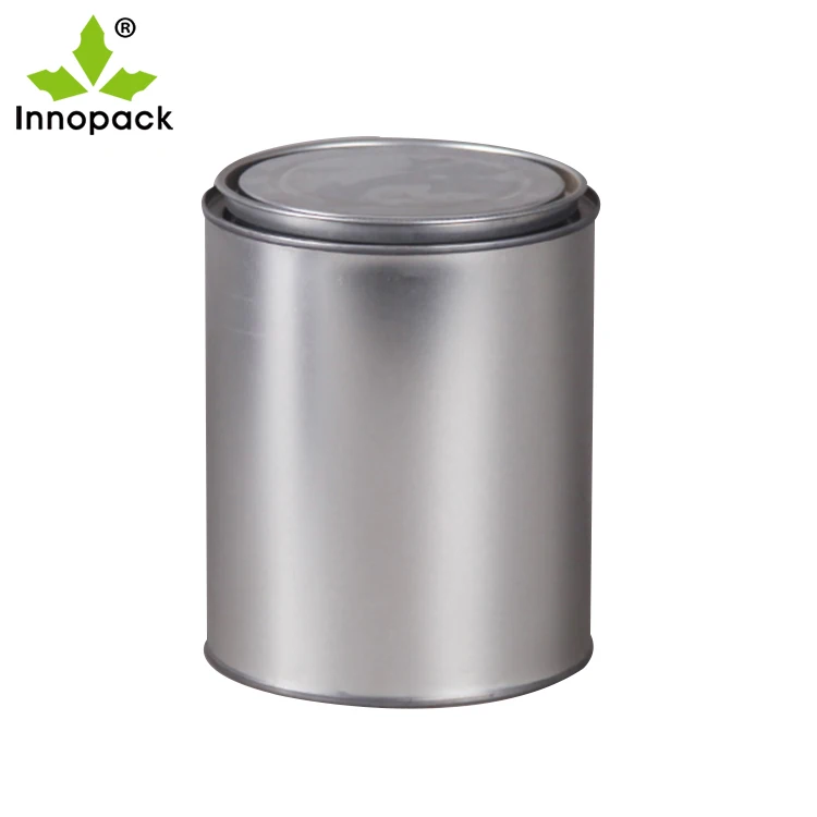 quart Empty Tin Cans for Paint Metal Tin Cans for Paint Tin with Handles and Lid Available