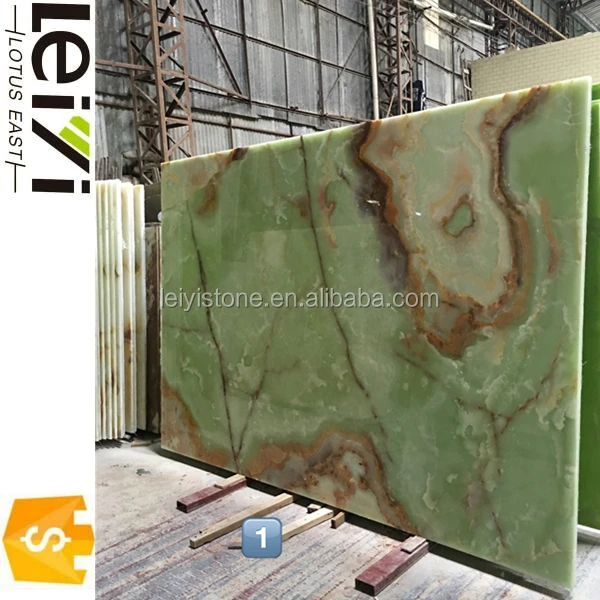 
Luxury polished emerald green jade green marble onyx slabs 