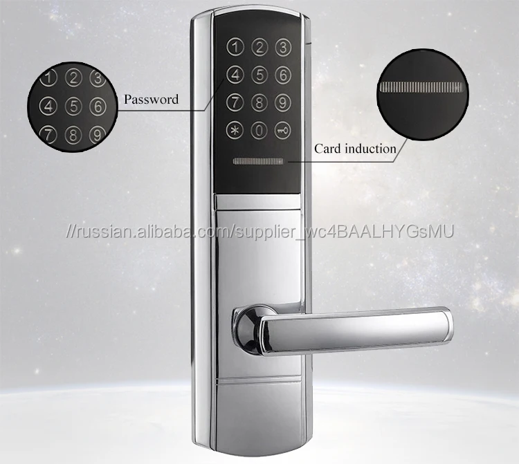 Безопасности Сенсорный Экран Водонепроницаемый Электронный Пароль Смарт-Карты Дверные Замки