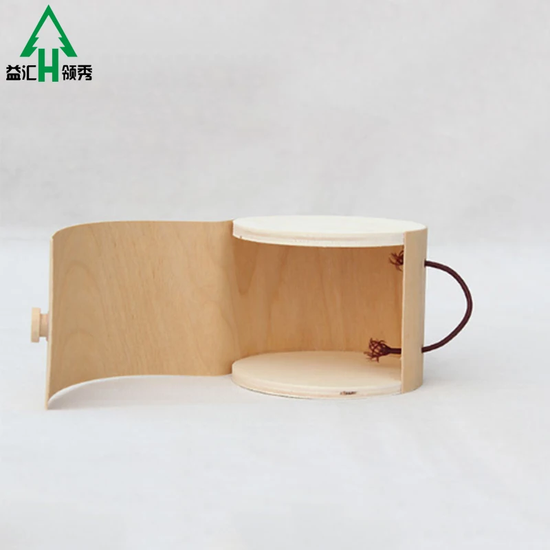 Small Birch Wooden Gift Packing Box