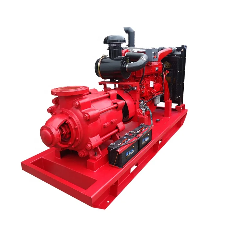 Good Quality Agriculture Equipment High Head Farm Irrigation Water Pump with Diesel Engine