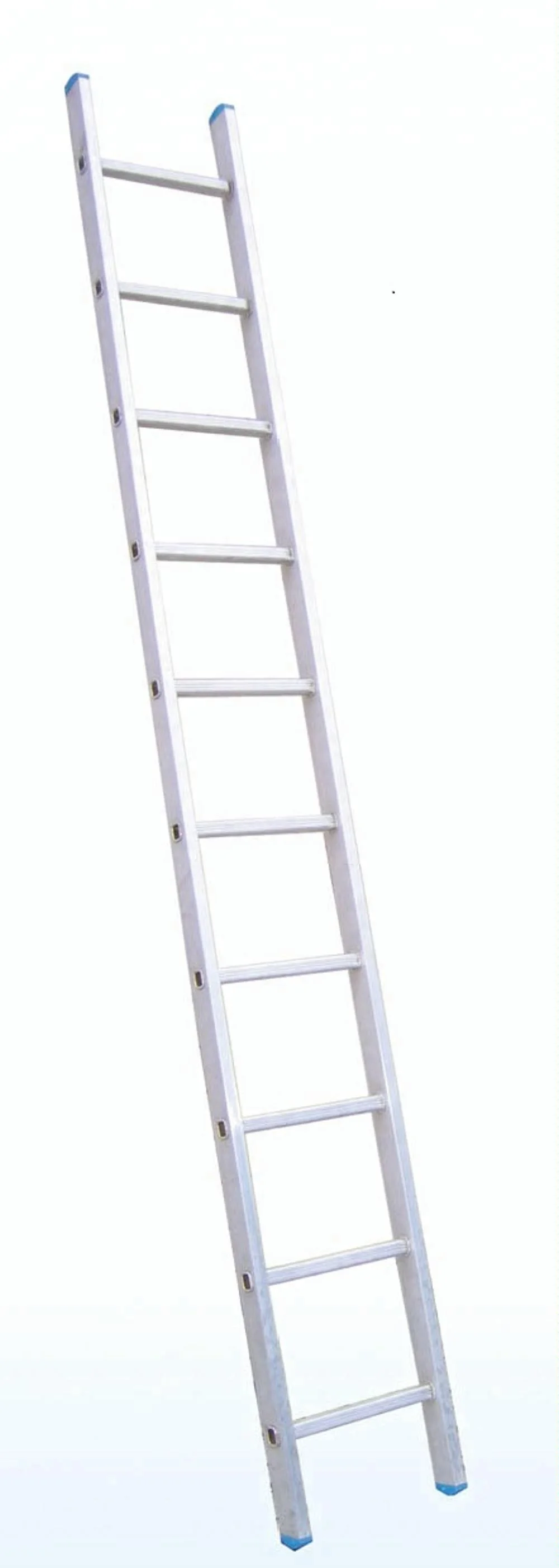 7Metre Orange and Galvanized Straight steel Single  Scaffolding Ladder