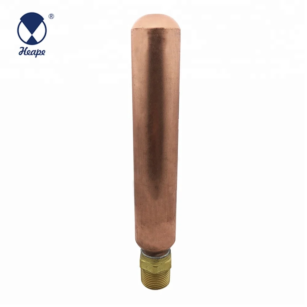 
HEAPE Water Hammer Arrestor Lead Free 3/4' Brass Standard Normal Temperature Ball Medium Pressure Hydraulic 150 Psi 60 Psi MNPT 