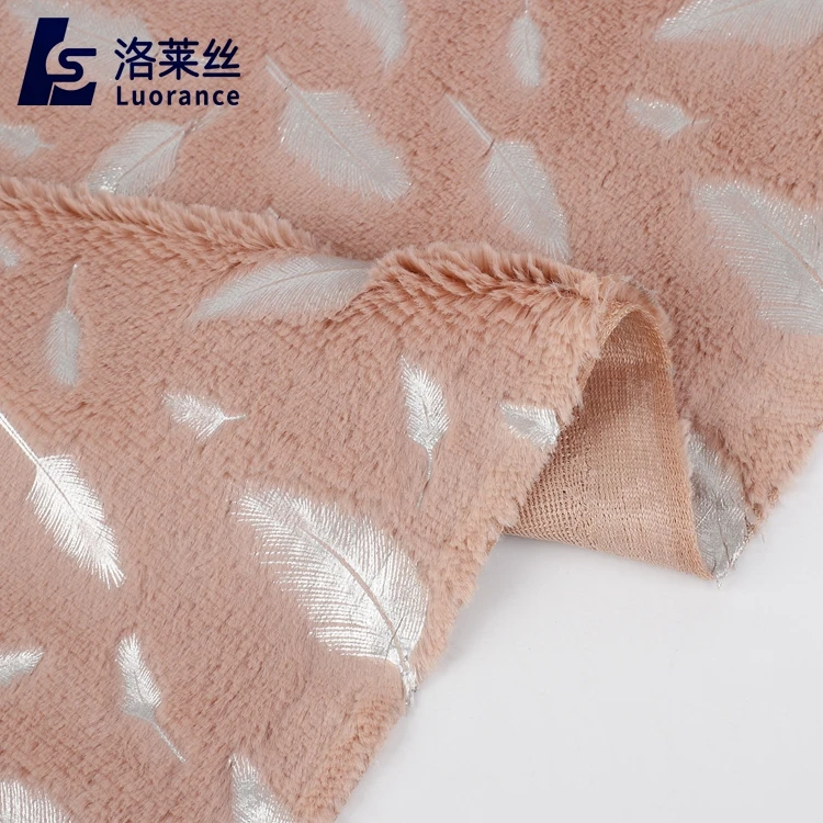 wholesale white synthetic faux fur fabric
