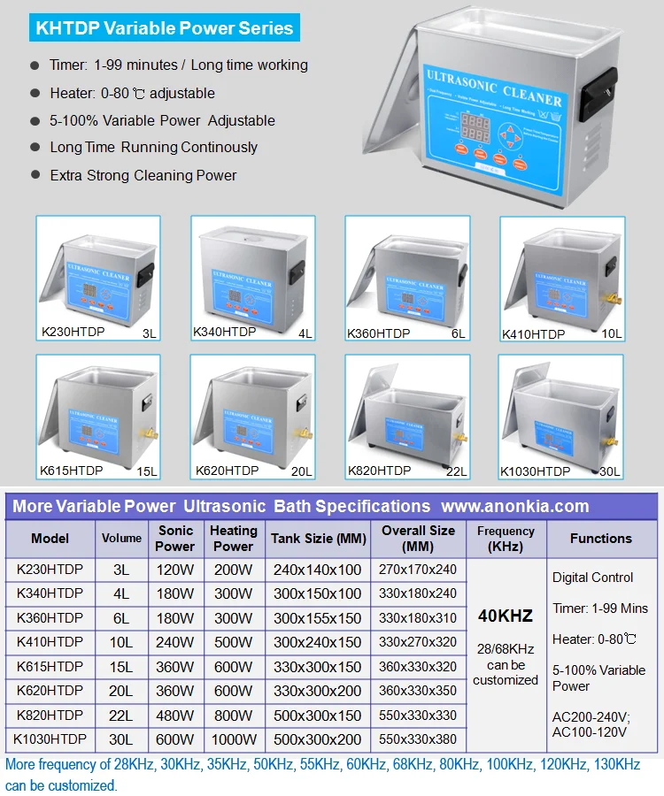 
15L Sonic Cleaner Bath Sonicator Laboratory Ultrasonic Water Bath 