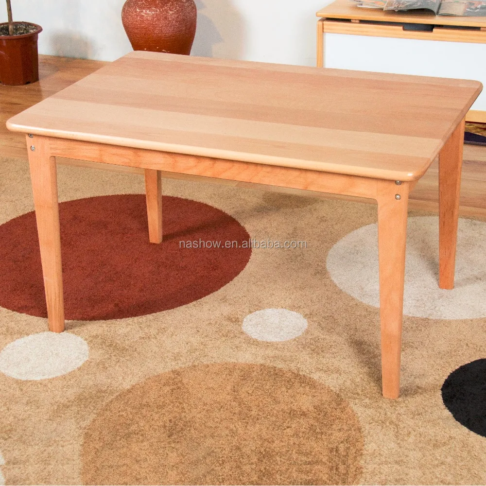 
Cubby Plan LMMS-020 New High Quality Solid Beech Preschool Furniture Wood Kid Table 