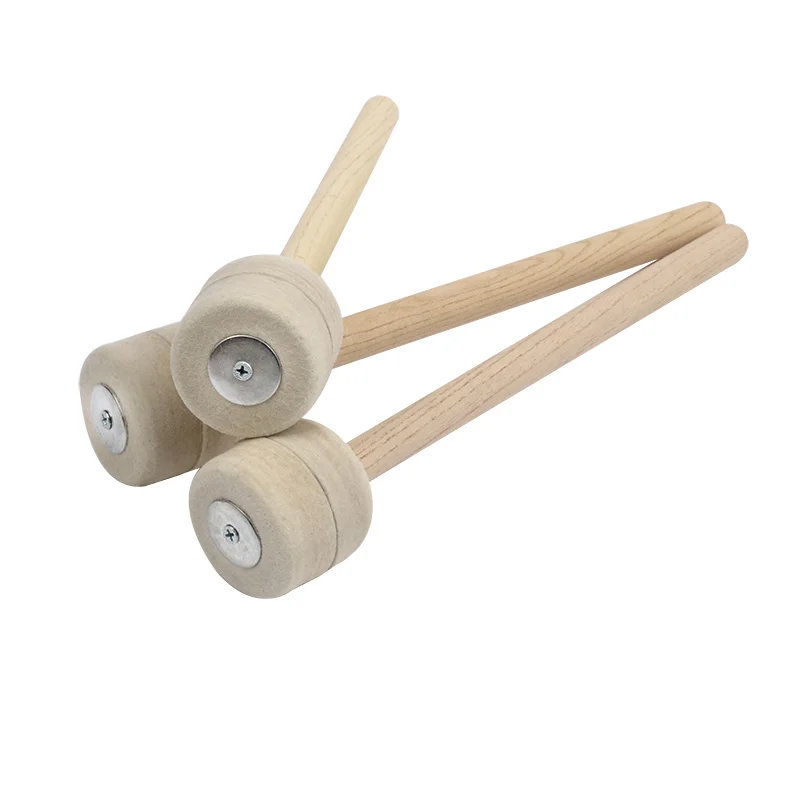 drum mallets with felt music instrument felt drumstick