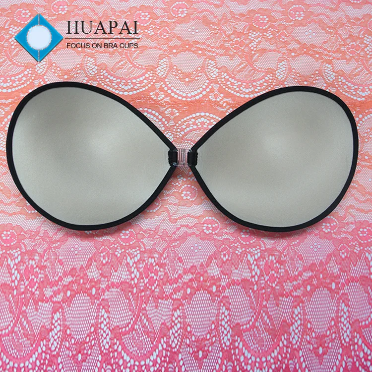Huapai Fashion design Silicone Strapless Adhesive sexy girl nude bra for dress