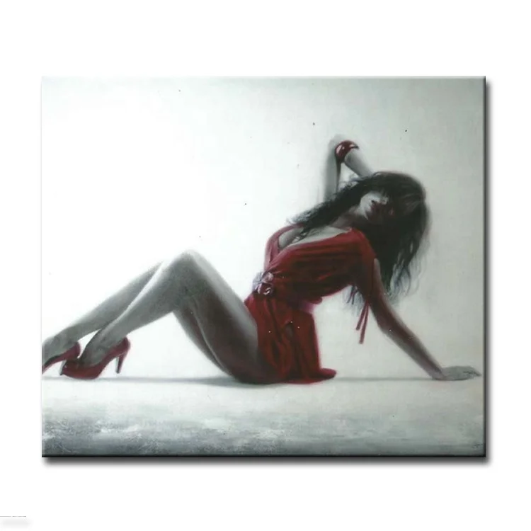 
MYT Modern Woman Sexy Body Naked Art Oil Paintings Home Decoration 