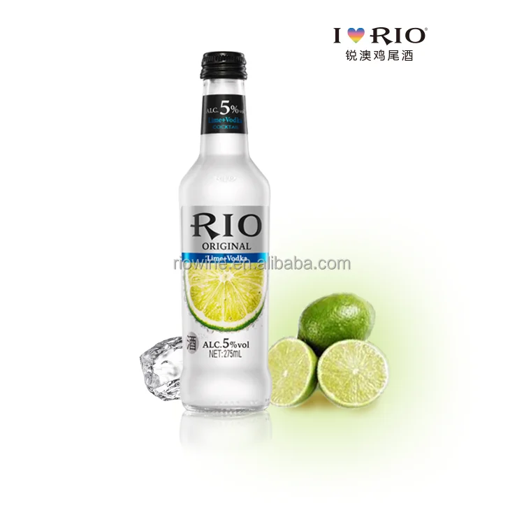 
RIO Alcopop 5% том Лайм водка легкая Базовая простые Коктейльные напитки отличные смешанные напитки для вечеринок 