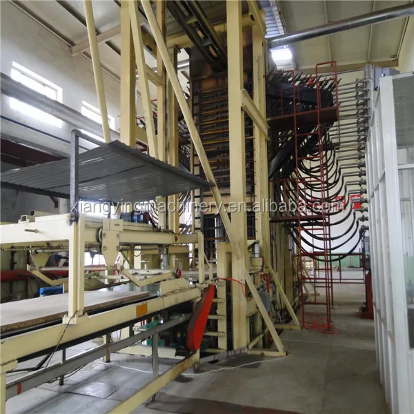 hot sale complete automatic particle board production line/chipboard making machine with reliable quality in alibaba