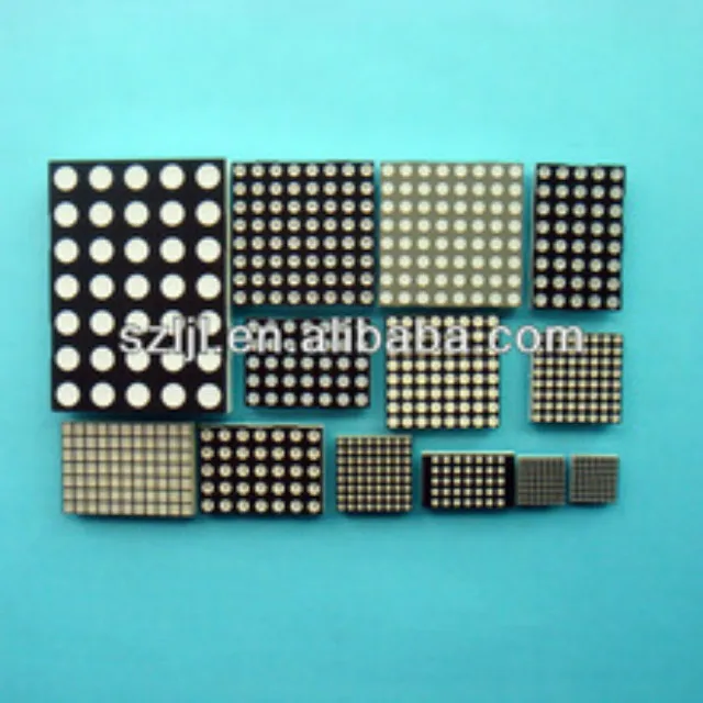 High Bright Blue Led Dot Matrix Display 5x7 5x8 8x8 11x7 Led Dot Matrix